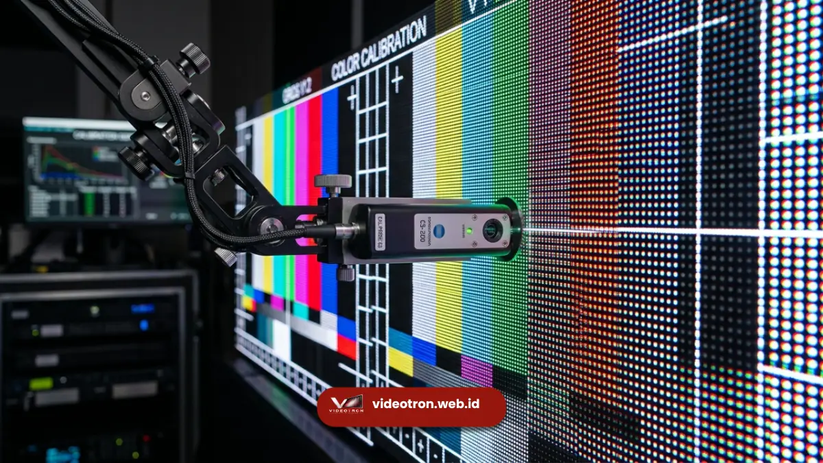 Kalibrasi Warna Videotron