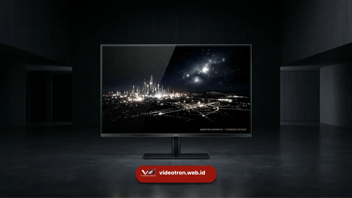 Peran Grayscale Videotron untuk Transisi Warna Halus