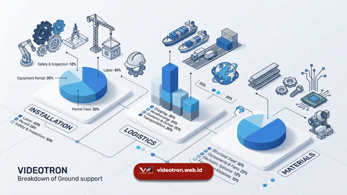 Biaya Ground Support Installation Videotron untuk Event Anda