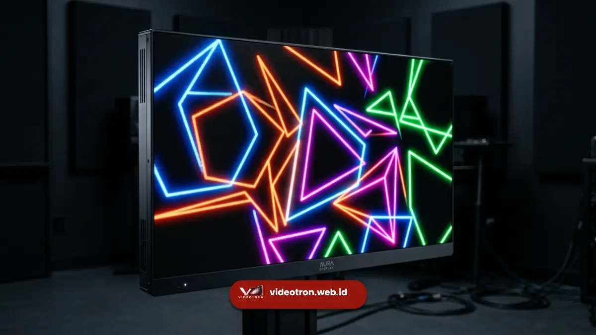 Peran Grayscale Videotron untuk Transisi Warna Halus