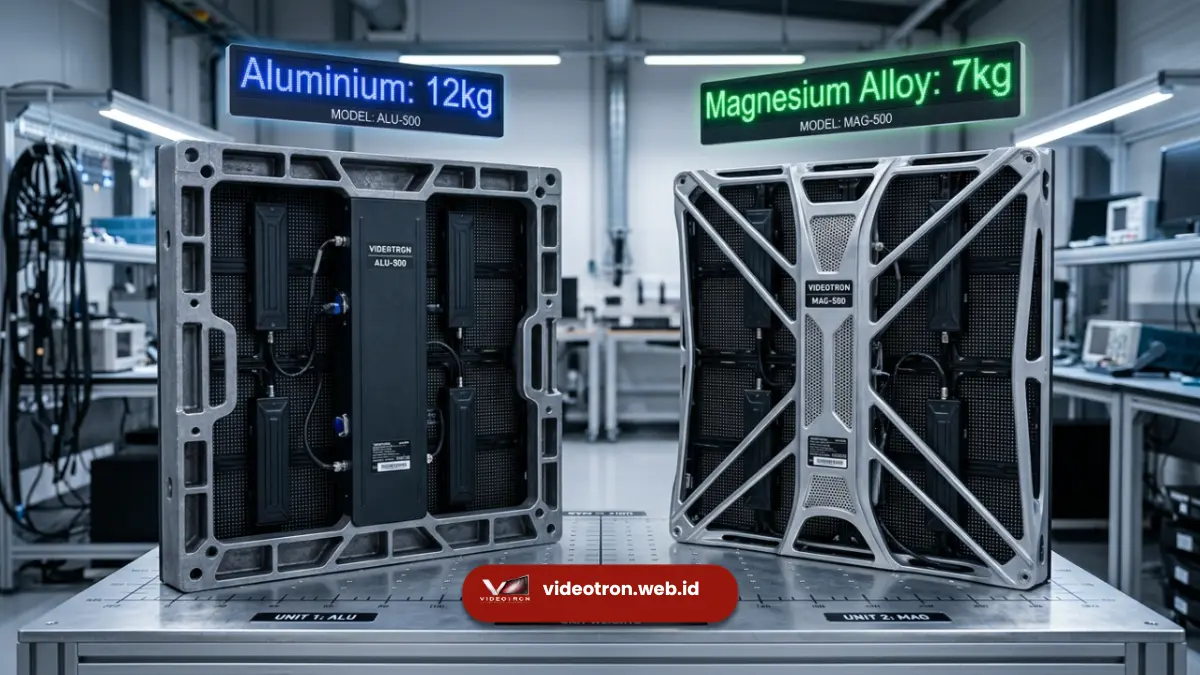 Material Kabinet Magnesium Alloy: Solusi Videotron Ringan
