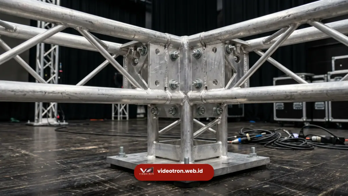 Proses Instalasi Ground Support Videotron