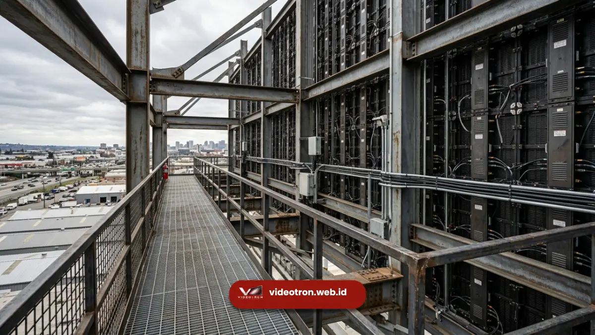 Teknisi Maintenance Belakang Videotron
