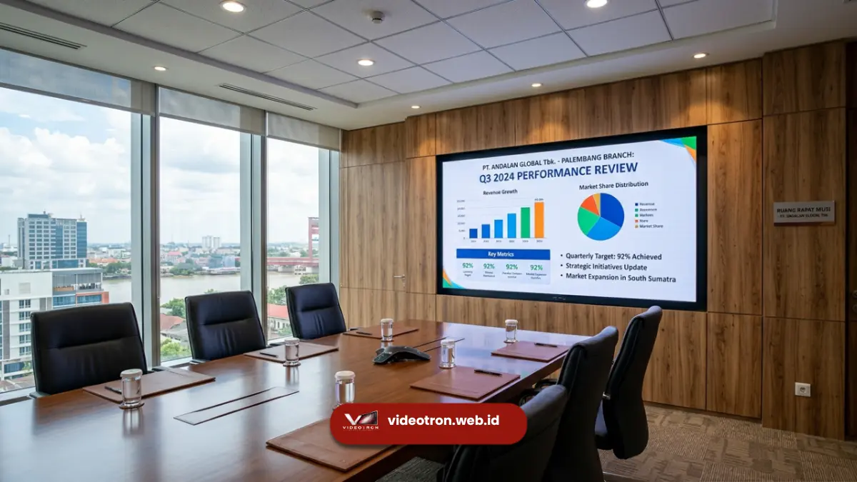 Videotron Indoor Ruang Meeting Palembang